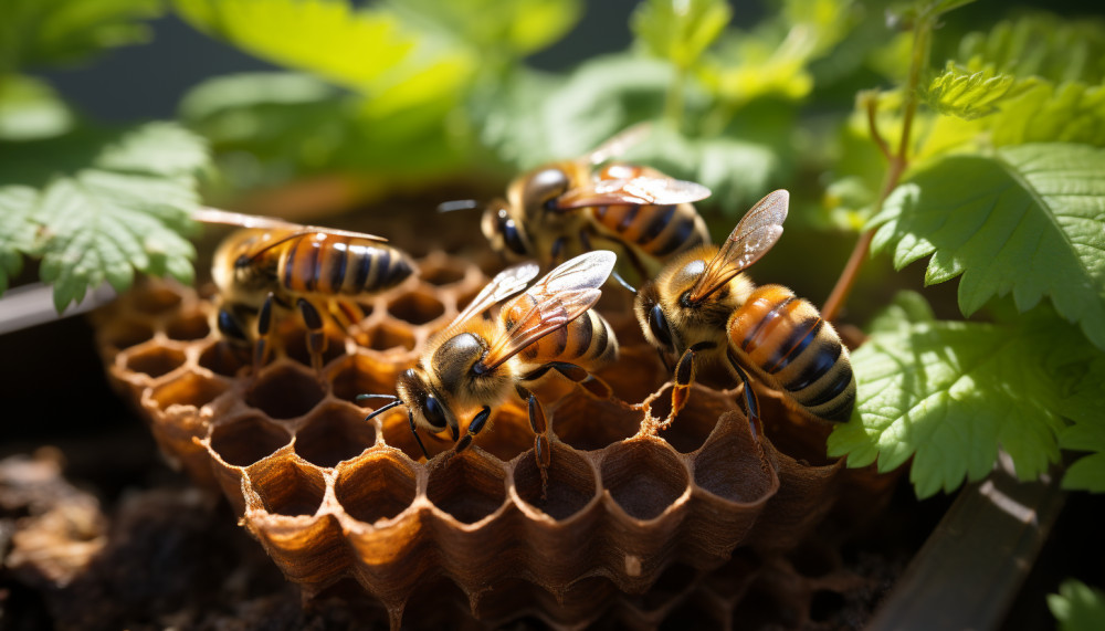 Comment identifier et détruire un nid d’abeilles dans son jardin ?